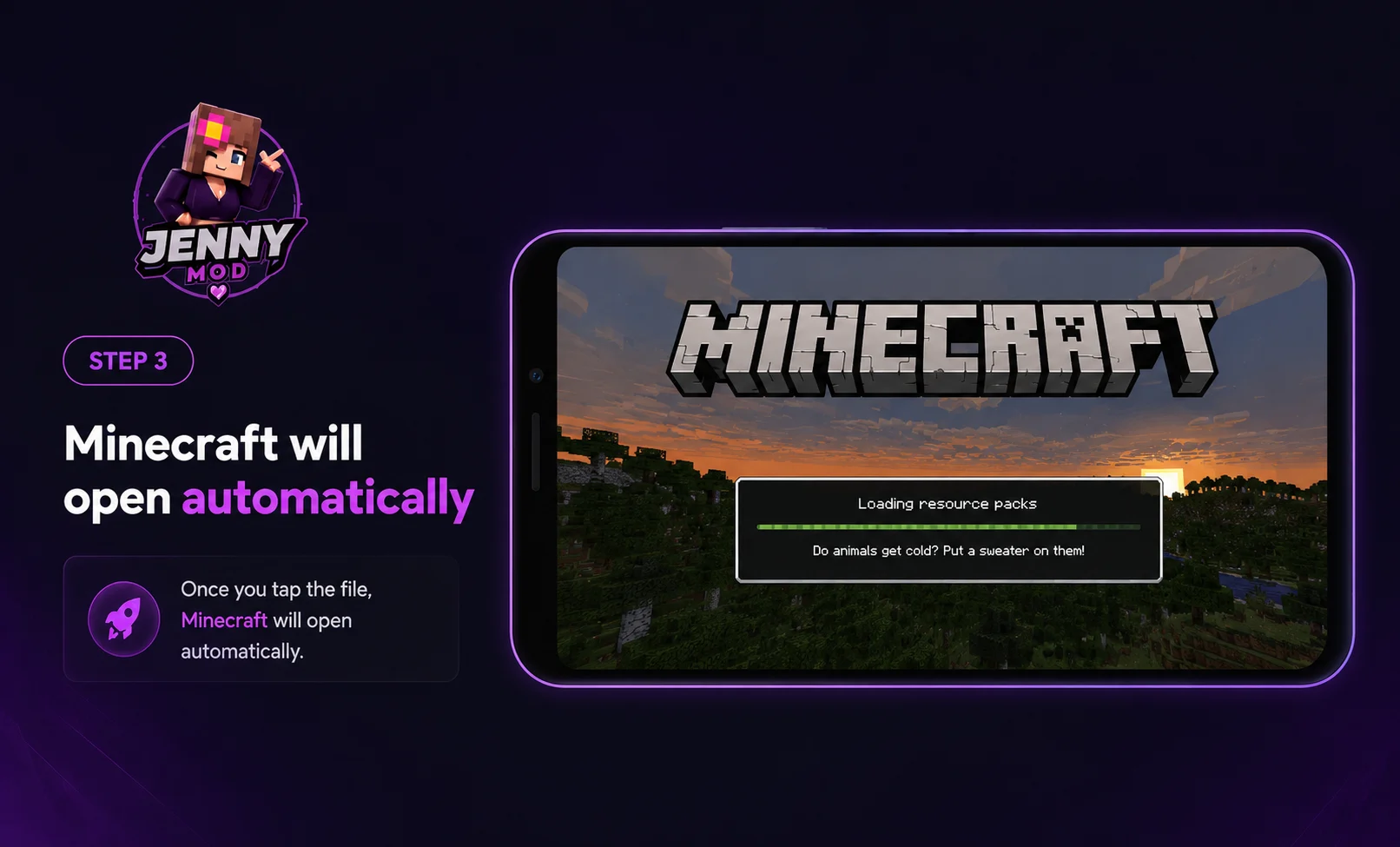 Mod to Minecraft