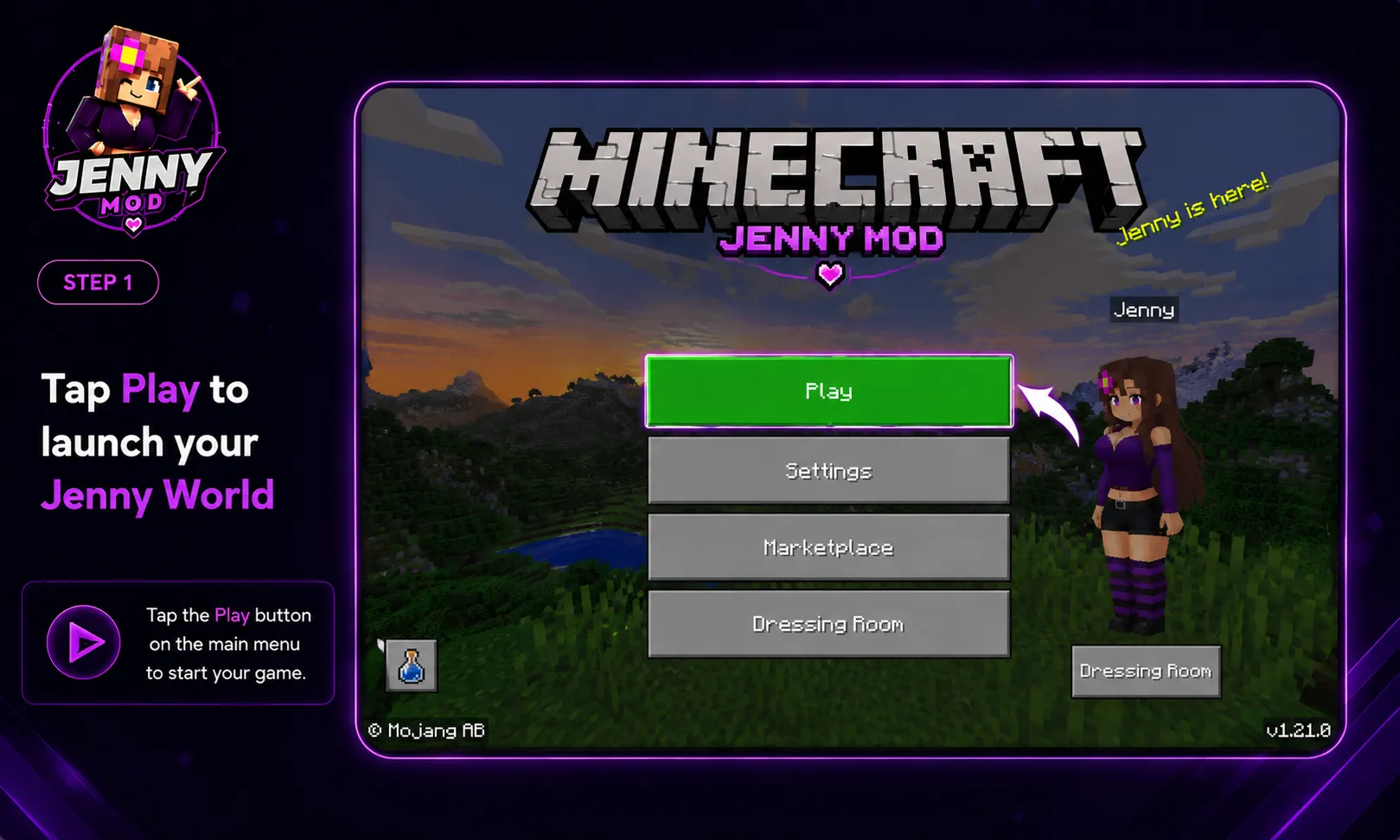 Launch the Jenny World 1