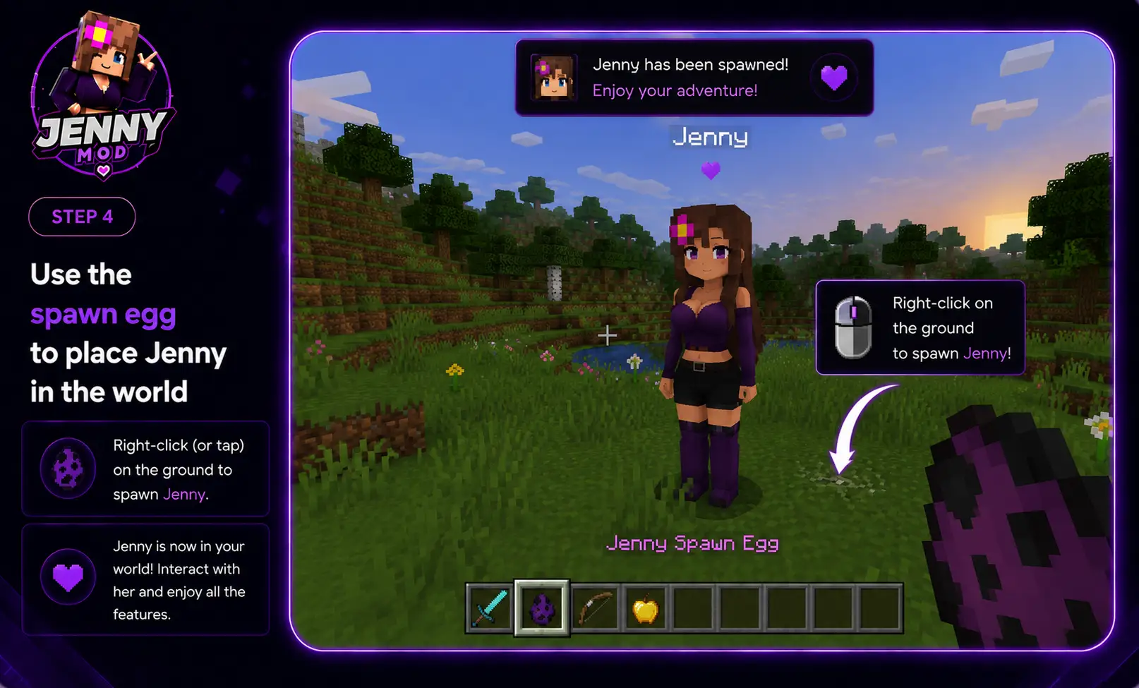 Launch the Jenny World 4