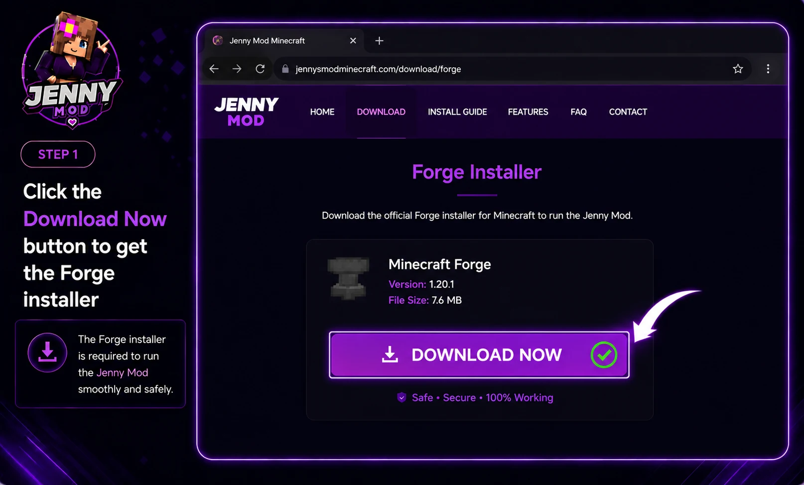 Install Minecraft Forge 1