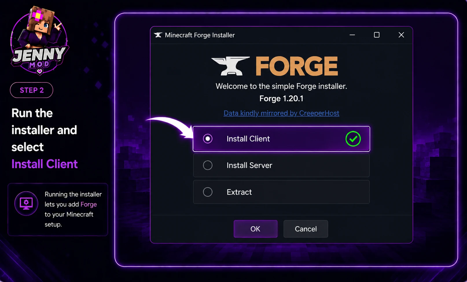 Install Minecraft Forge 2