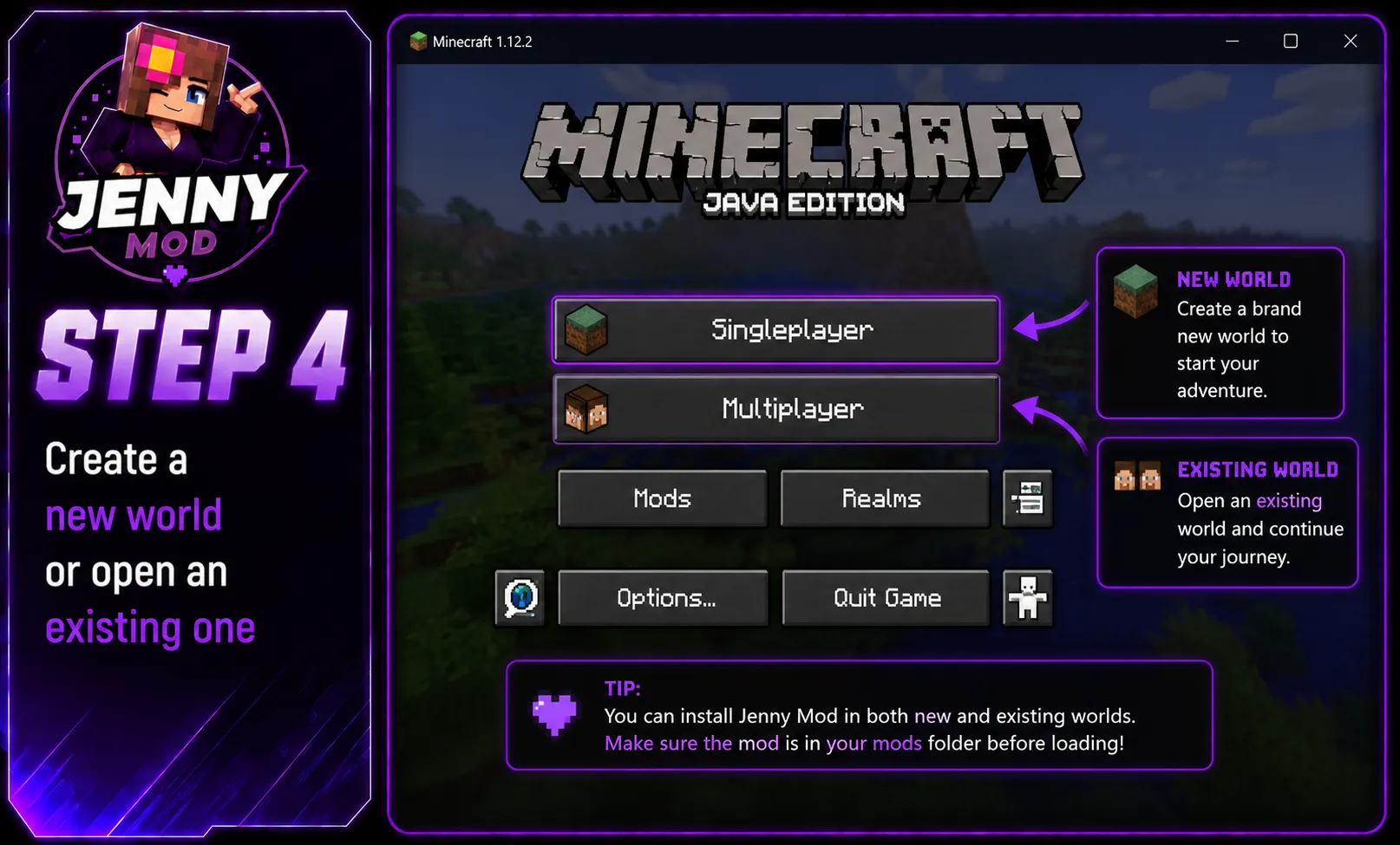 Launch Minecraft 4