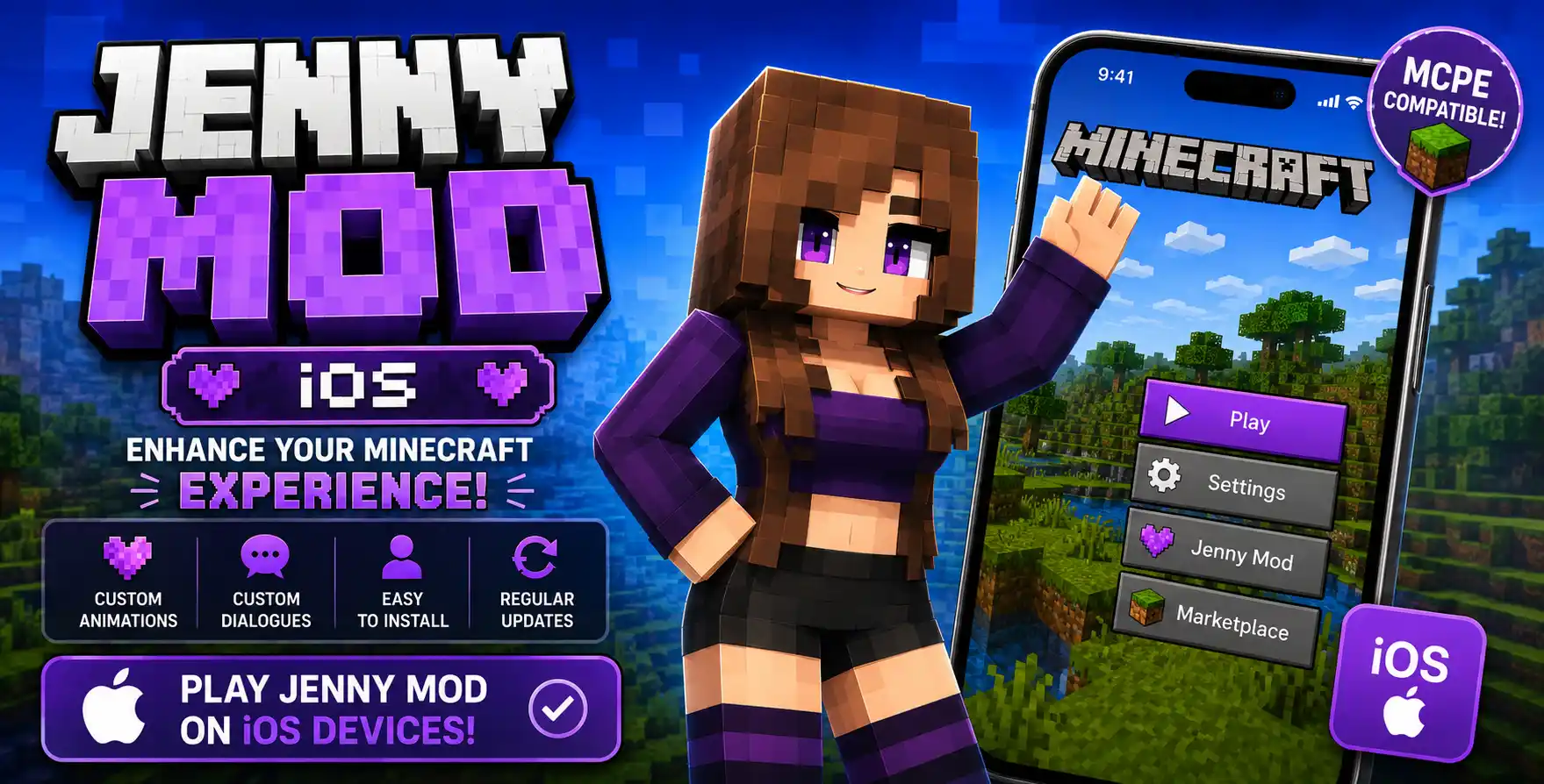 Jenny Mod iOS: Download, Features & Installation Guide (2026) 1 Jenny Mod iOS 1