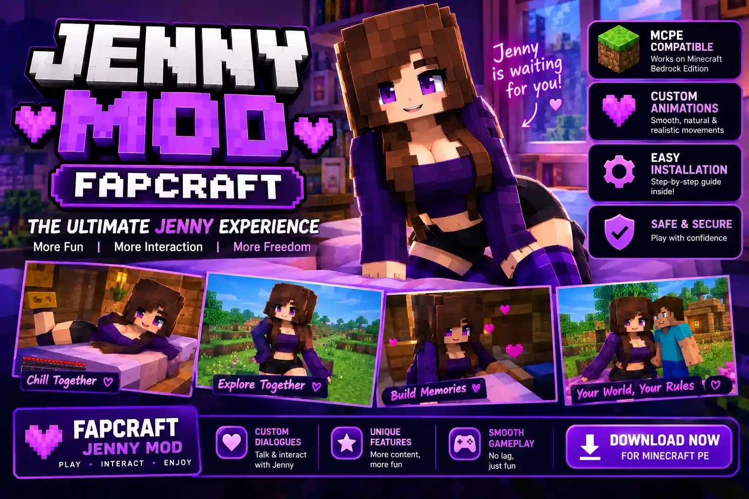 Jenny Mod Fapcraft
